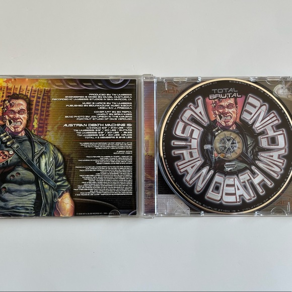 Austrian Death Machine / Total Brutal / CD 2008 - Picture 4 of 4